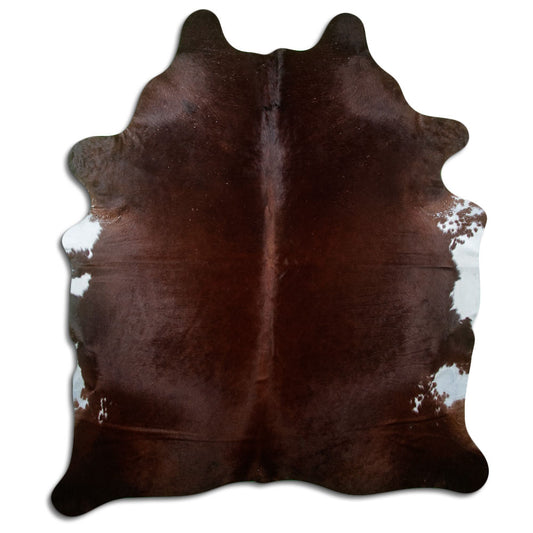 Brown Cowhide Rug XXL