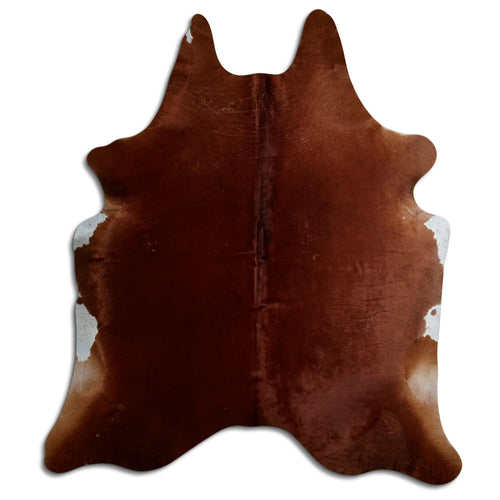 Brown Cowhide Rug XXL