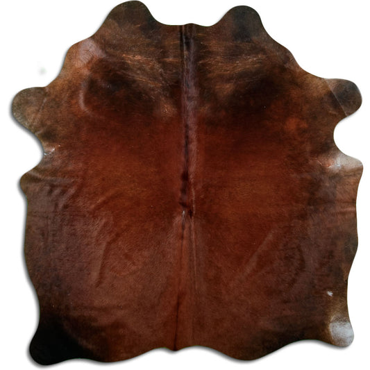 Brown Cowhide Rug M