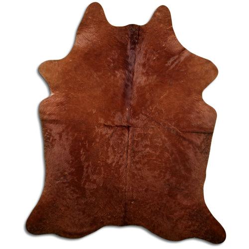 Brown Cowhide Rug XL