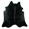 Black Cowhide Rug XL