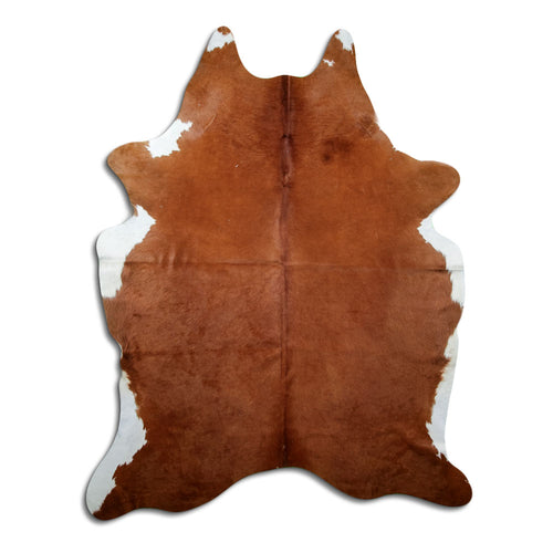Brown Cowhide Rug XXL