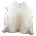 Brown & White Cowhide Rug XXL