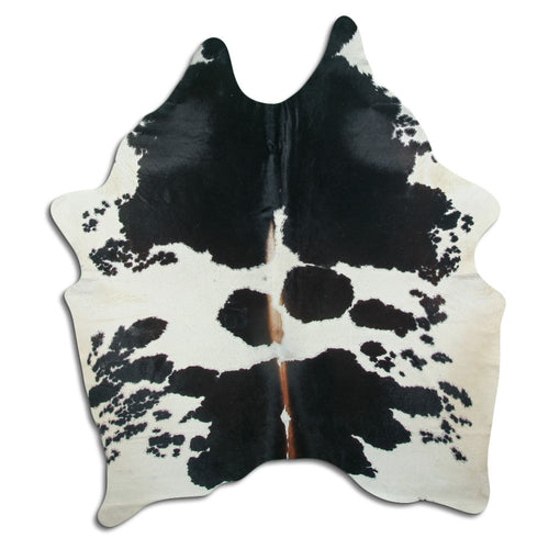Black & White Cowhide Rug L