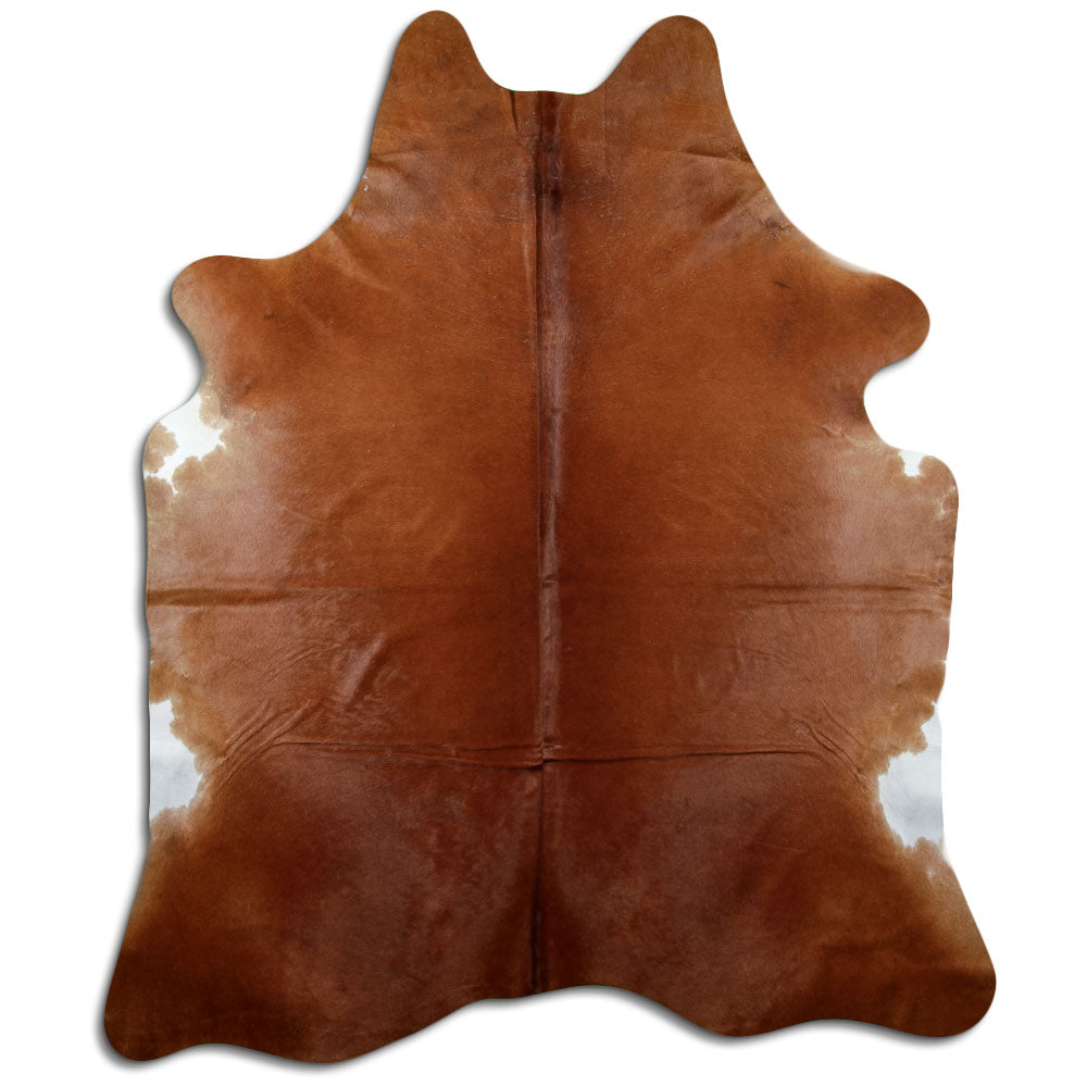 Brown Cowhide Rug XXL