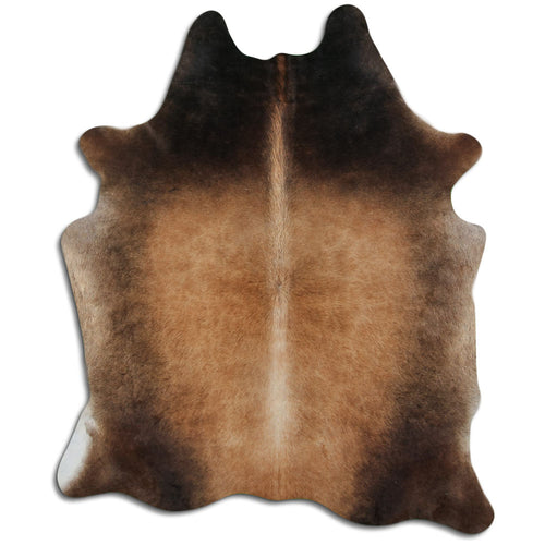 Brown Cowhide Rug XXL
