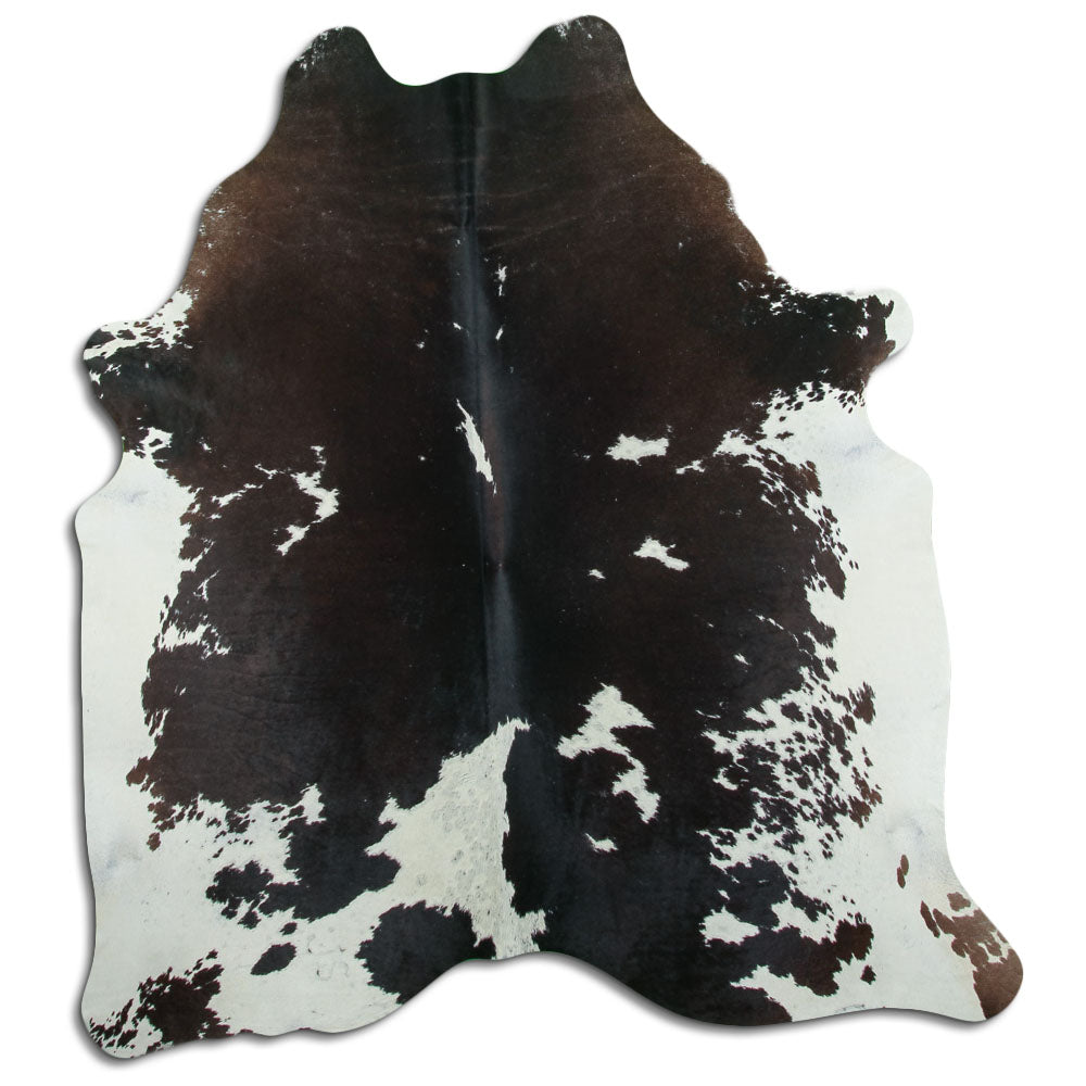 Black & White Cowhide Rug XL
