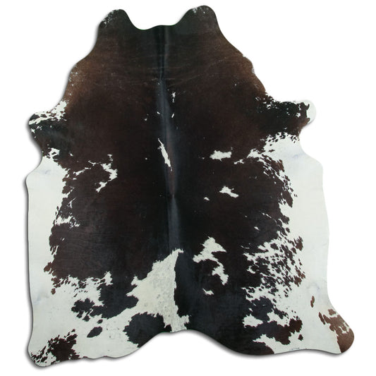 Black & White Cowhide Rug XL