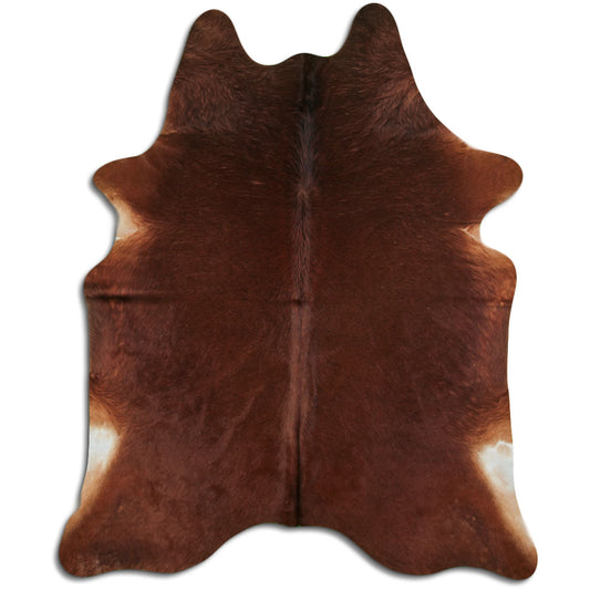 Brown Cowhide Rug XXL