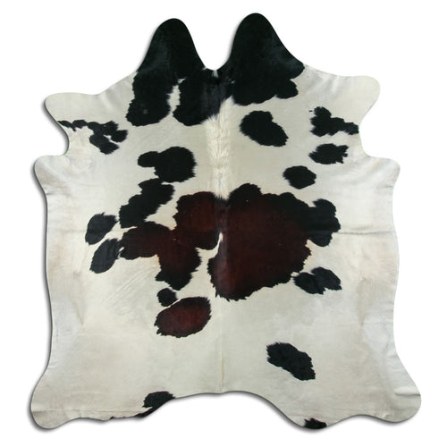 Tricolor Cowhide Rug XXL
