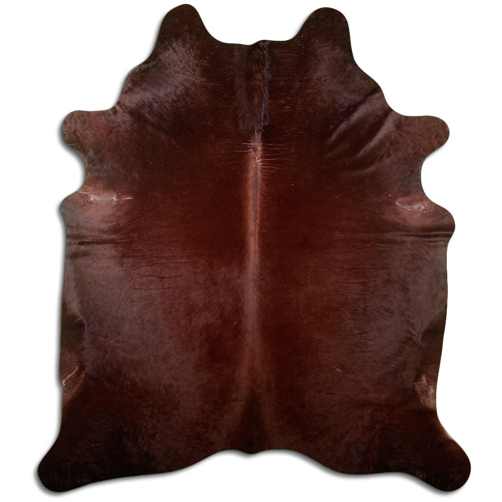 Brown Cowhide Rug XXL