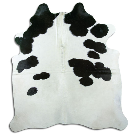 Black & White Cowhide Rug L