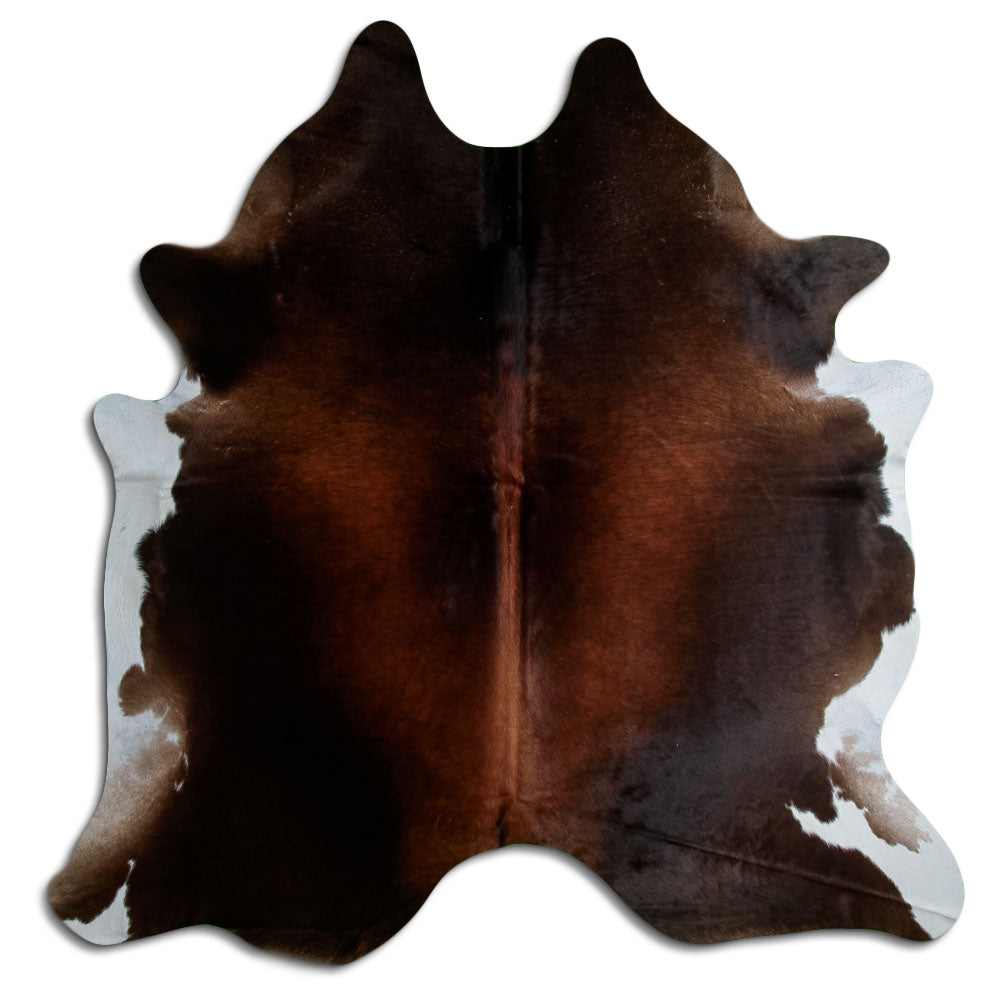 Brown Cowhide Rug XXL
