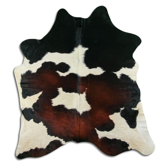 Tricolor Cowhide Rug L