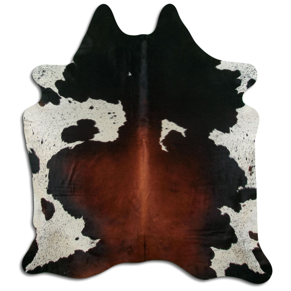 Tricolor Cowhide Rug XXL