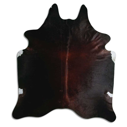 Brown Cowhide Rug XXL