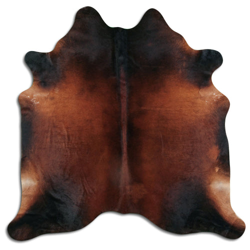 Brown Cowhide Rug XL