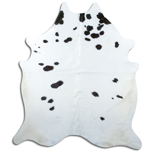 Black & White Cowhide Rug XXL