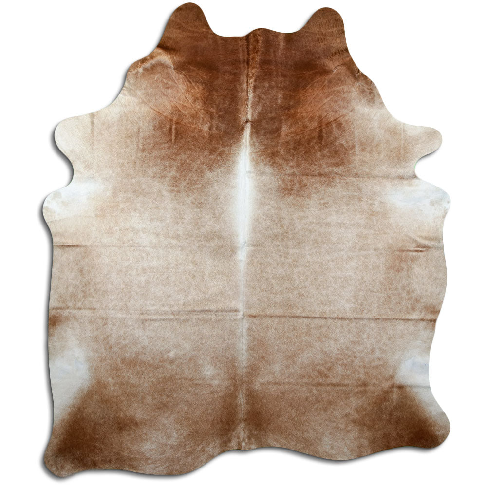 Brown Cowhide Rug XXL