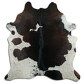 Black & White Cowhide Rug XL