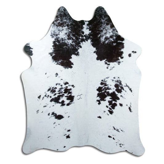 Black & White Cowhide Rug XXL