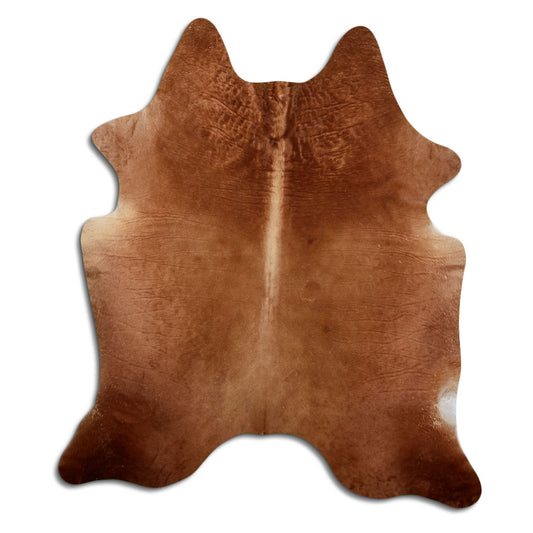 Brown Cowhide Rug XXL