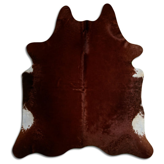 Brown Cowhide Rug XXL