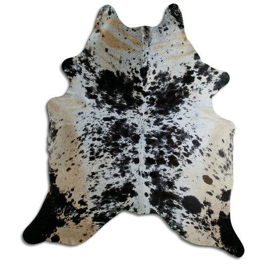 Salt & Pepper Cowhide Rug XXL