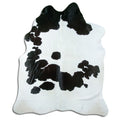 Black & White Cowhide Rug XXL
