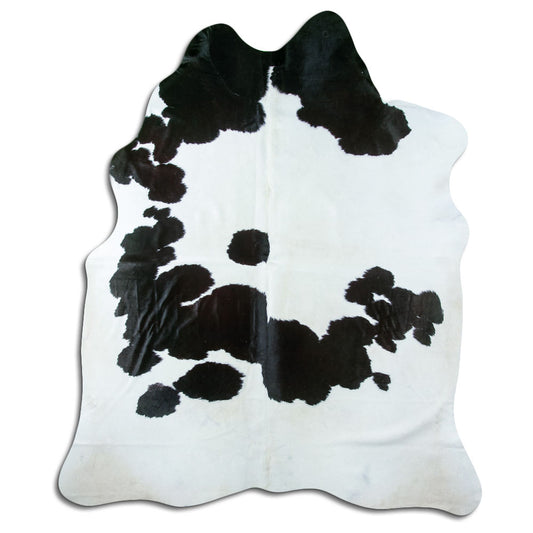 Black & White Cowhide Rug XXL