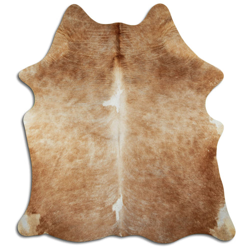 Brown Cowhide Rug L