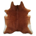 Brown Cowhide Rug XXL