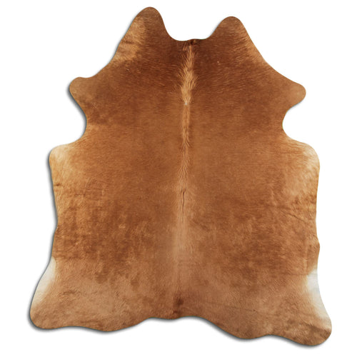 Brown Cowhide Rug L