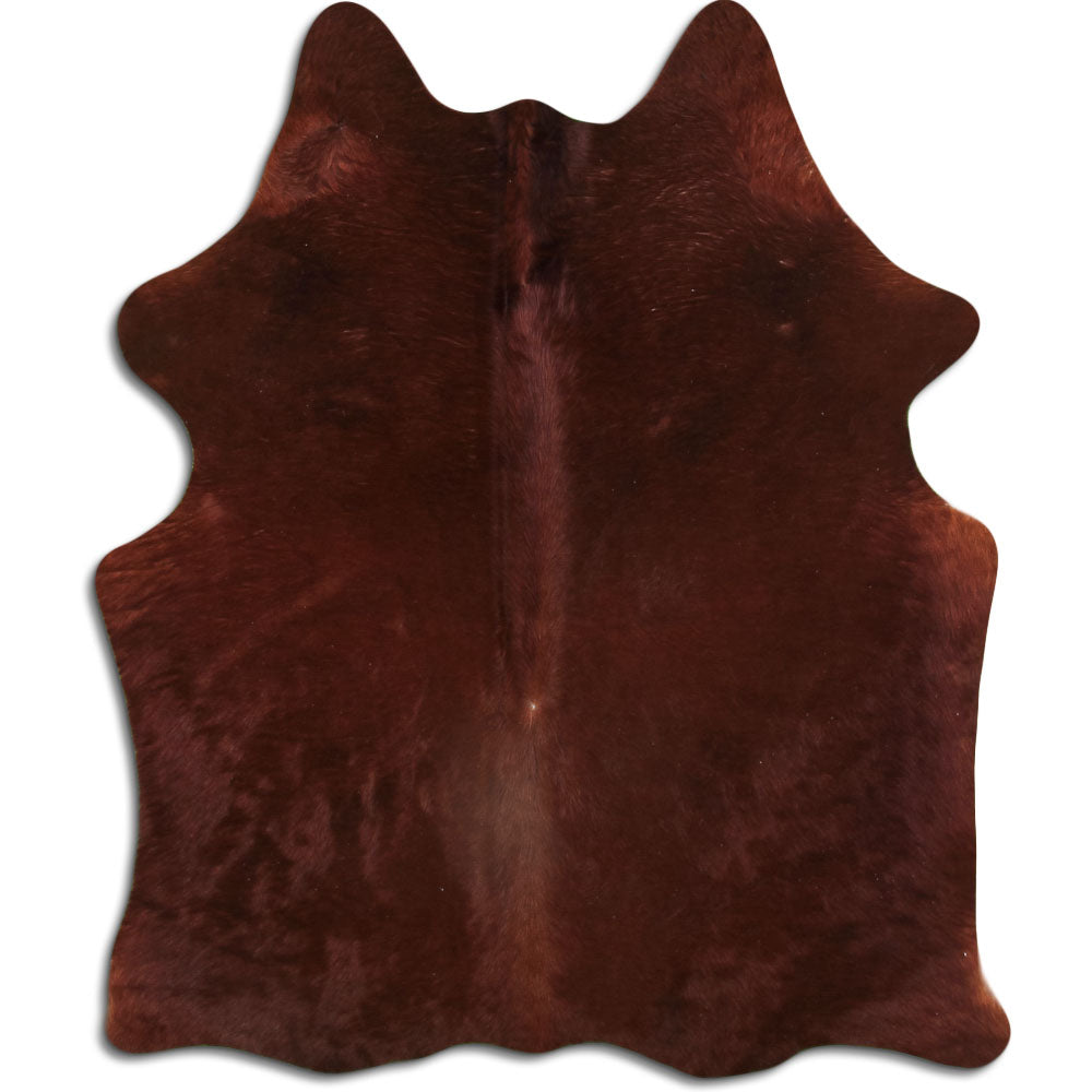 Brown Cowhide Rug M