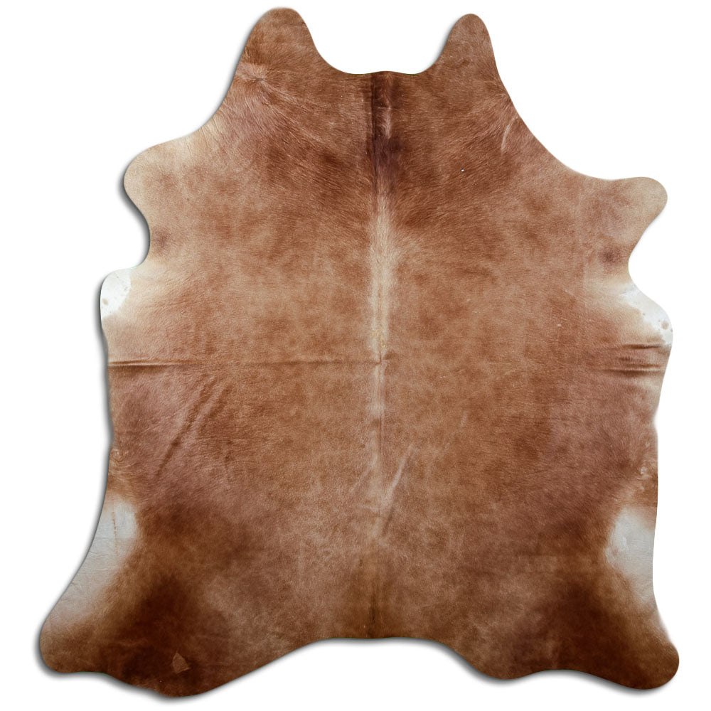 Brown Cowhide Rug XXL