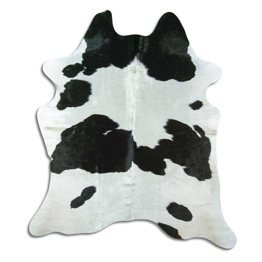 Black & White Cowhide Rug L