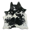 Black & White Cowhide Rug M