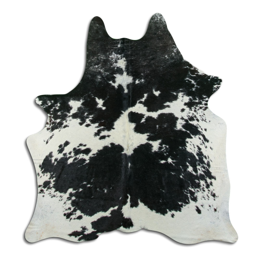 Black & White Cowhide Rug M