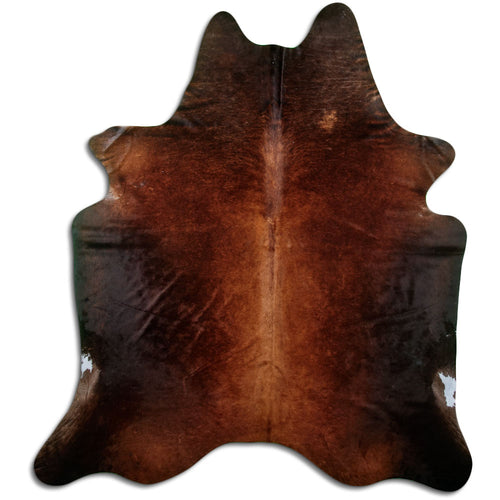 Brown Cowhide Rug XXL