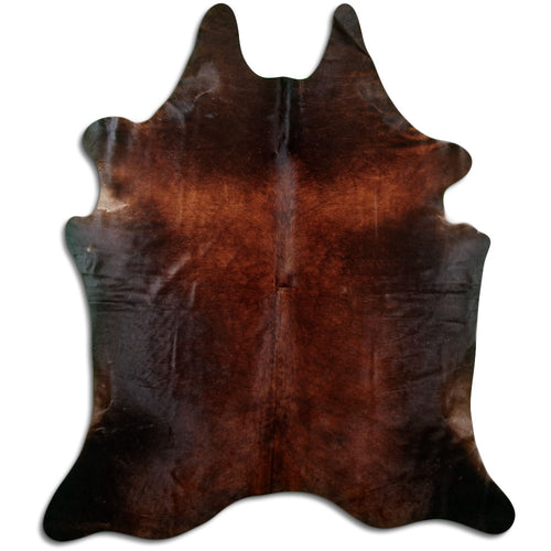 Brown Cowhide Rug XXL