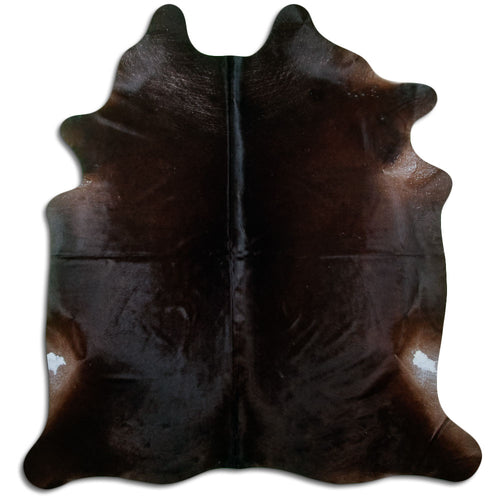Brown Cowhide Rug XL
