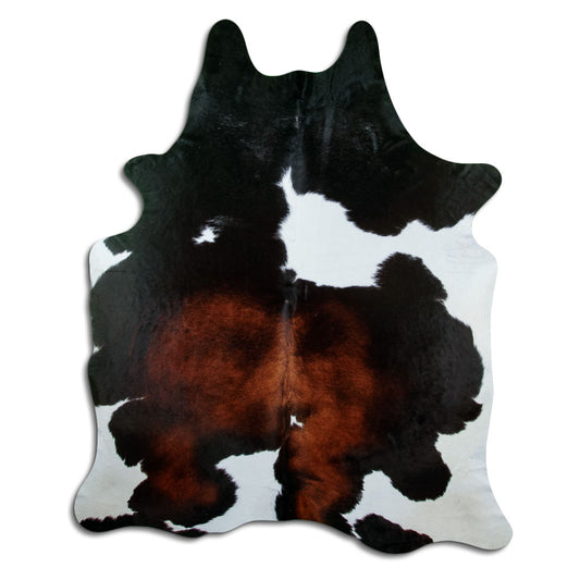 Tricolor Cowhide Rug XXL