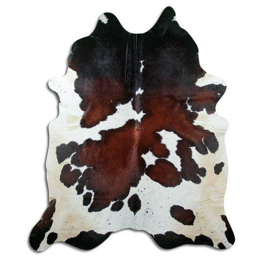 Tricolor Cowhide Rug XXXL