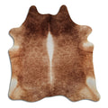 Brown Cowhide Rug XL