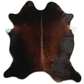 Brown Cowhide Rug XL