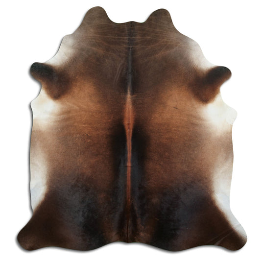 Brown Cowhide Rug XXL