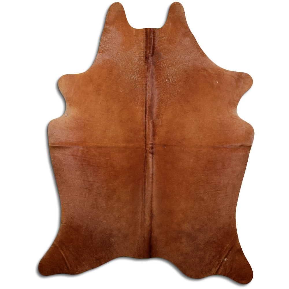 Brown Cowhide Rug XXL