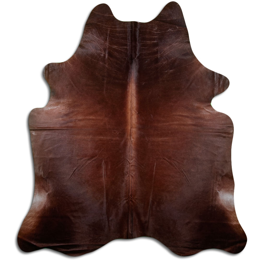 Brown Cowhide Rug XXL