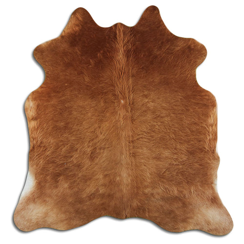 Brown Cowhide Rug M