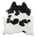 Black & White Cowhide Rug M
